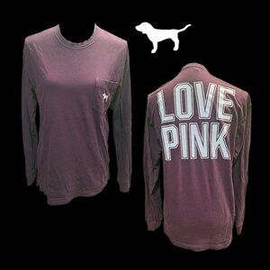 LOVE PINK Long-Sleeve Shirt with Pocket